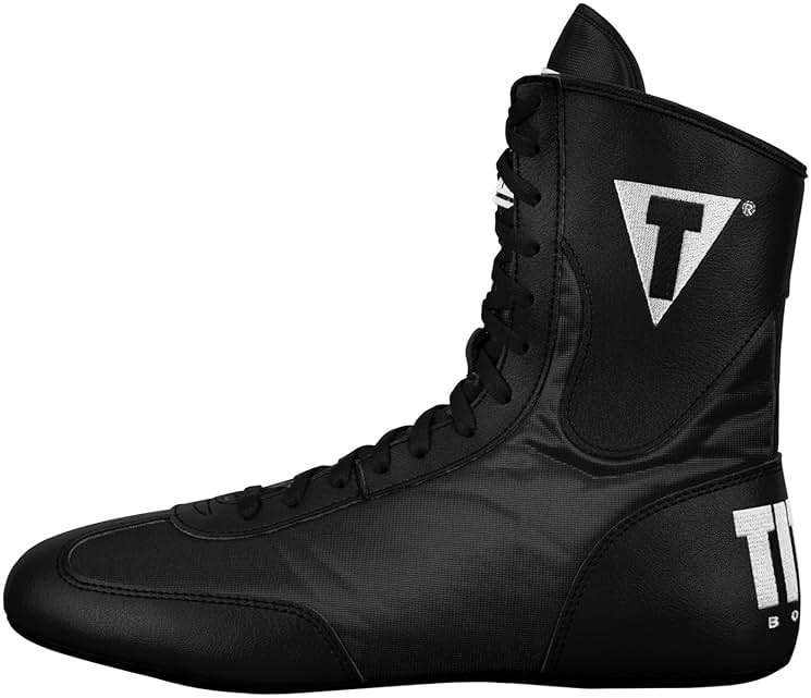 TITLE Boxing Speed-Flex Encore Mid-Top Shoes: Boxing Shoes, MMA Shoes, Boxing Boots, Kickboxing Shoes, Boxing Equipment, Footwear - Image 1