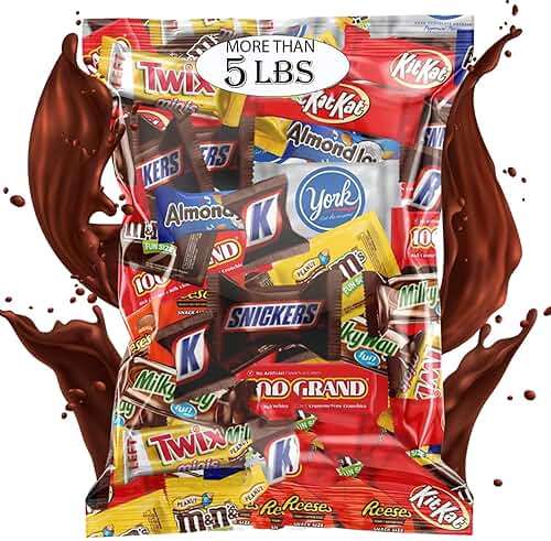 Assorted Chocolate Candy Variety Pack - Assorted Bulk Chocolate Mix - Individually Wrapped Party Chocolate Assortment - Chocolate For Every Occasion More Than 5 Pounds - Image 2