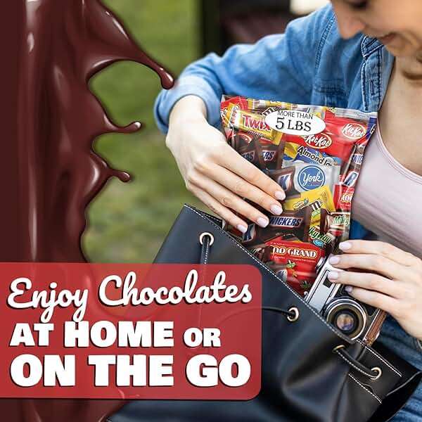Assorted Chocolate Candy Variety Pack - Assorted Bulk Chocolate Mix - Individually Wrapped Party Chocolate Assortment - Chocolate For Every Occasion More Than 5 Pounds - Image 4