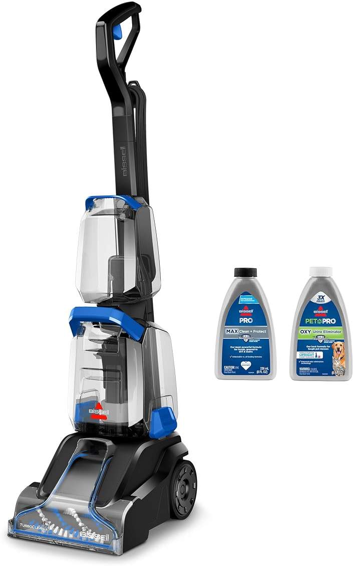 BISSELL TurboClean, Upright Carpet Cleaner, Pro Max Clean & Protect + Oxy Urine Eliminator Formula Included, 3952 - Image 1