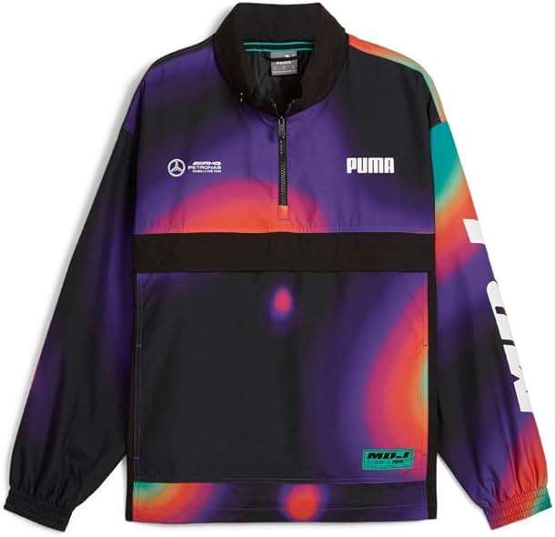 PUMA Men's Standard Mercedes AMG Petronas Formula 1 Statement Woven Jacket - Image 1