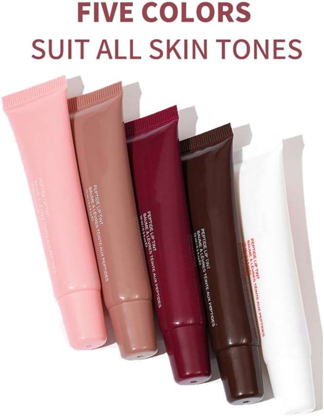 5 Colors Mirror Lip Glaze, Plumping Hydrating Gloss, Long-Lasting Moisturizing Non-Sticky Oil, Quick Full Lip Color - Image 2