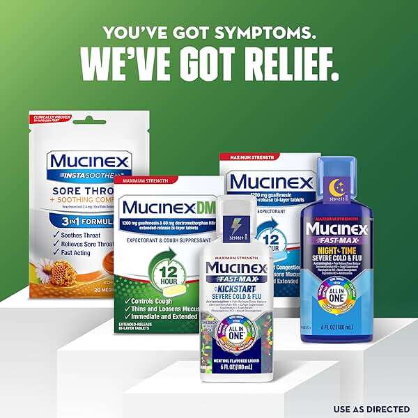Mucinex DM 12Hr Chest Congestion & Cough Medicine for Adults, Cold and Cough Medicine for Excess Mucus Relief, 600 mg Guaifenesin & 30 mg Dextromethorphan HBr, 80 Bi-Layer Tablets - Image 7