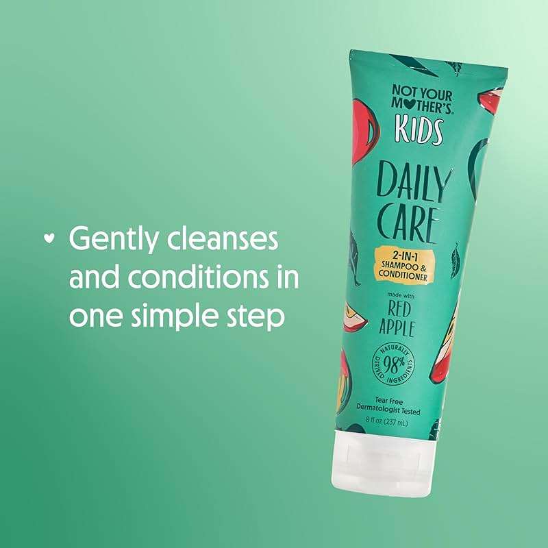 Not Your Mother's Kids Daily Care 2-In-1 Shampoo & Conditioner and 3-In-1 Detangler (2-Pack) - Hair Products for Kids - Ideal for All Hair Types - Image 3
