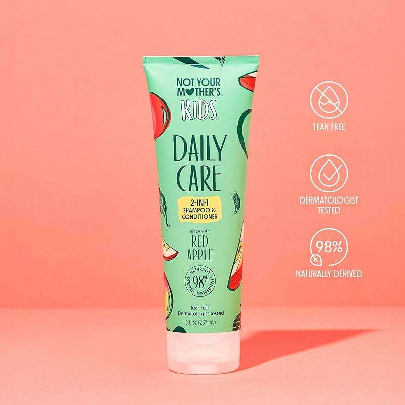 Not Your Mother's Kids Daily Care 2-In-1 Shampoo & Conditioner and 3-In-1 Detangler (2-Pack) - Hair Products for Kids - Ideal for All Hair Types - Image 6