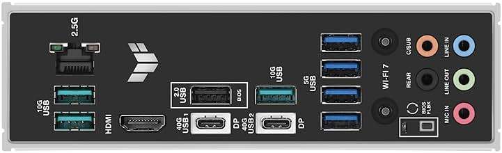 ASUS TUF Gaming X870-PLUS WiFi AMD AM5 X870 ATX Motherboard, 16+2+1, 80A SPS Power Stages, DDR5, PCIe 5.0 Ready, Four M.2 Slots, Wi-Fi 7, 2.5Gb LAN, HDMI, USB4® 40Gbps, SATA 6 Gbps, USB 20Gbps Type-C - Image 11