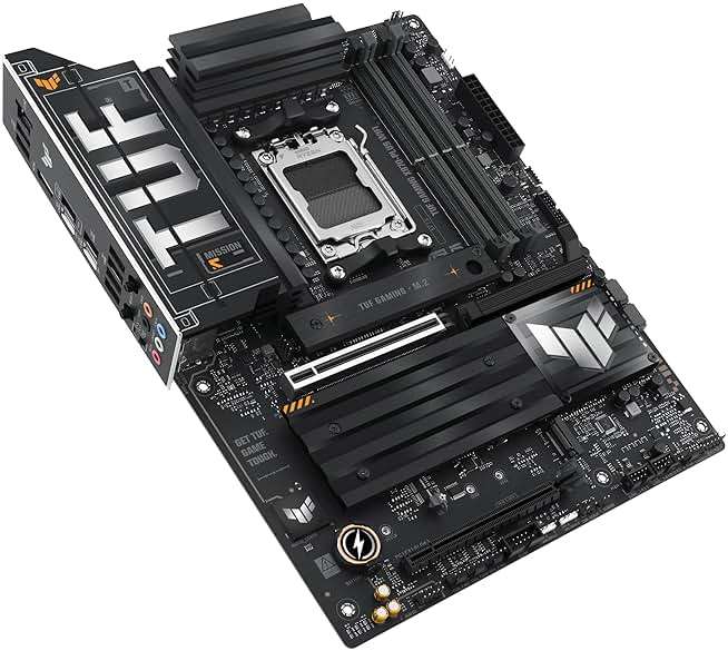 ASUS TUF Gaming X870-PLUS WiFi AMD AM5 X870 ATX Motherboard, 16+2+1, 80A SPS Power Stages, DDR5, PCIe 5.0 Ready, Four M.2 Slots, Wi-Fi 7, 2.5Gb LAN, HDMI, USB4® 40Gbps, SATA 6 Gbps, USB 20Gbps Type-C - Image 10