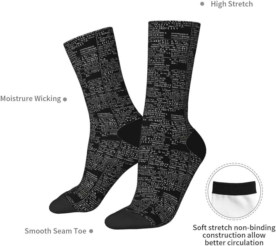 KMNHBGF (Programmer Programming Code) Stocking 3d Socks For Adult Women Men Gifts - Image 7