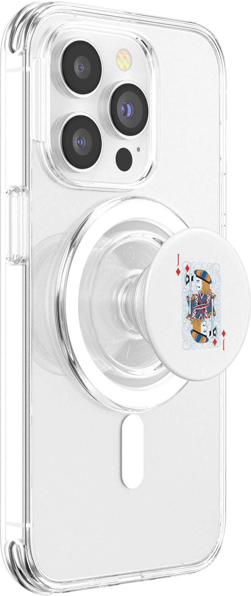 Jack Diamonds Poker Card Playing Card Blackjack Card PopSockets PopGrip for MagSafe - Image 3