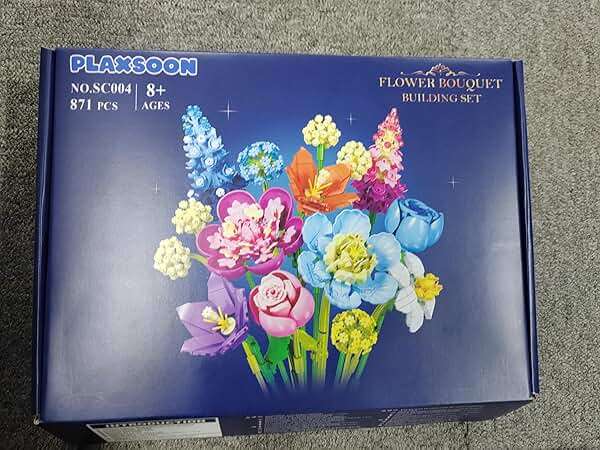 PLAXSOON Flower Bouquet Building Set, 888 PCS Botanical Collection Building Block Toy, Flowers Rose Plant Home Decor, Mothers Day Valentine's Day Birthday Gift for Adults Women Boys Girls 8+ - Image 10