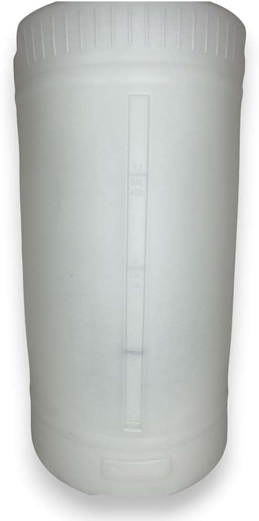 CHEMSTREAM | 15 Gallon Drum | Tight Head Drum | Emergency Water Storage | Chemical Storage | 2" & 3/4" Fittings | Food Grade | BPA Free | HDPE | UN Rated (Clear) - Image 3