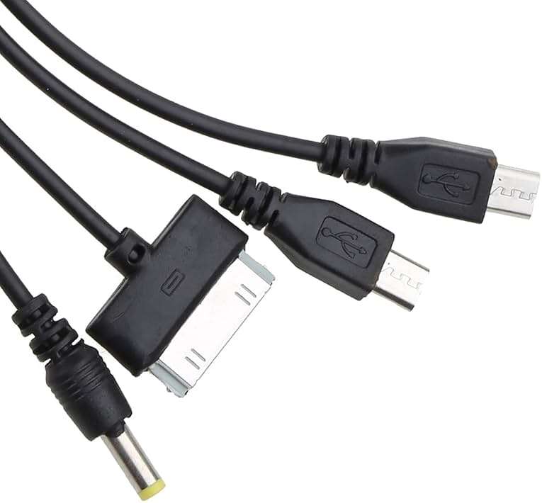 Zenarao 10 in 1 USB Cables - 20CM/7.87in Universal USB to Multi Plug Cell Phone Charger for Smartphones - Image 3