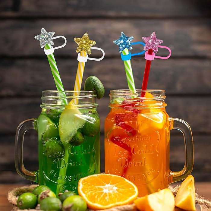 Blue Star Silicone Straw Cover for Stanley 40&30 Oz Cup - 10mm Straw Covers Cap for Stanley Cup Accessories - Image 6