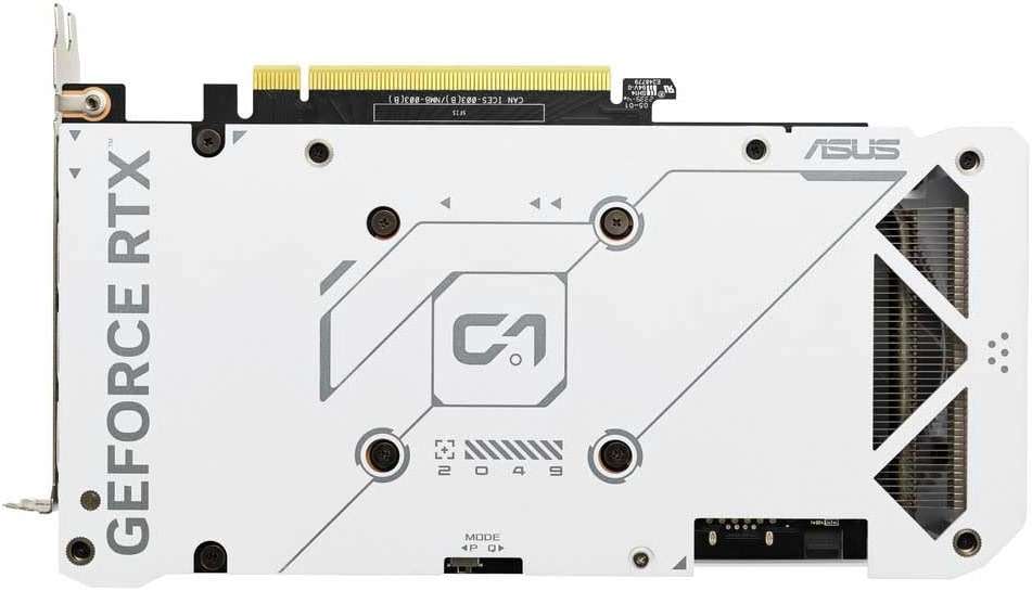 ASUS Dual GeForce RTX 4060 EVO White OC Edition 8GB GDDR6 Gaming Graphics Card White (Nvidia GeForce RTX4060 DLSS3, 246 AI Tops, PCIe 4.0, 1x HDMI 2.1a, 3X DisplayPort 1.4a, - Image 2