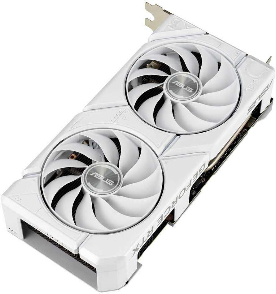 ASUS Dual GeForce RTX 4060 EVO White OC Edition 8GB GDDR6 Gaming Graphics Card White (Nvidia GeForce RTX4060 DLSS3, 246 AI Tops, PCIe 4.0, 1x HDMI 2.1a, 3X DisplayPort 1.4a, - Image 6