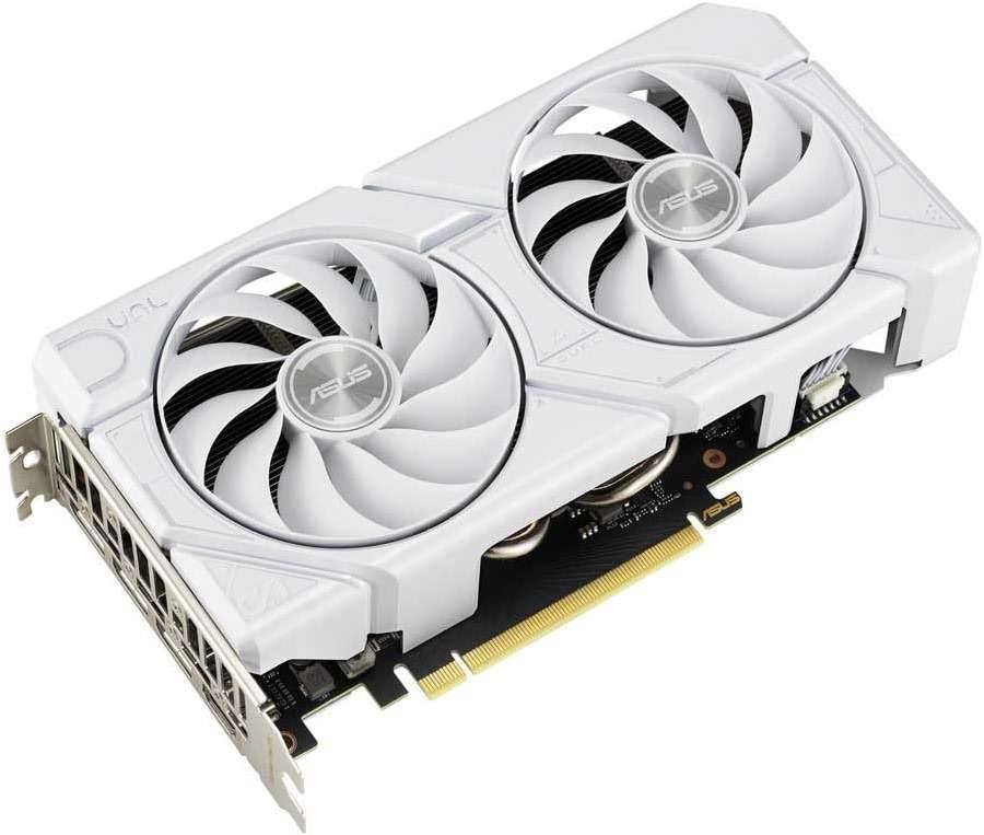 ASUS Dual GeForce RTX 4060 EVO White OC Edition 8GB GDDR6 Gaming Graphics Card White (Nvidia GeForce RTX4060 DLSS3, 246 AI Tops, PCIe 4.0, 1x HDMI 2.1a, 3X DisplayPort 1.4a, - Image 7