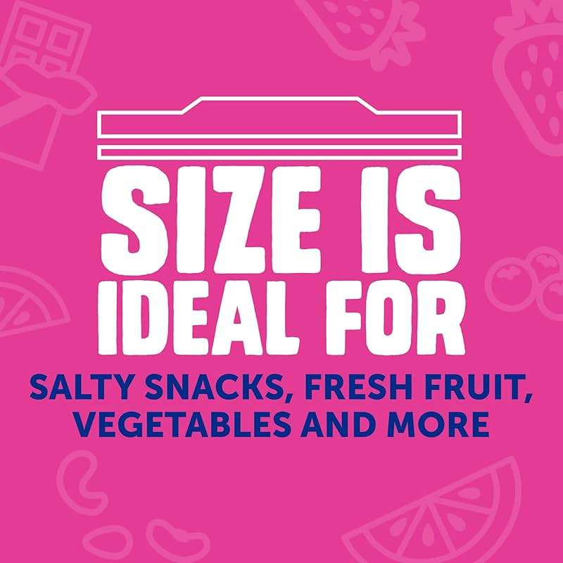 Ziploc Snack Bags, Easy Open and Close, Small Plastic Food Storage Bags, 108 Bags Total - Image 5