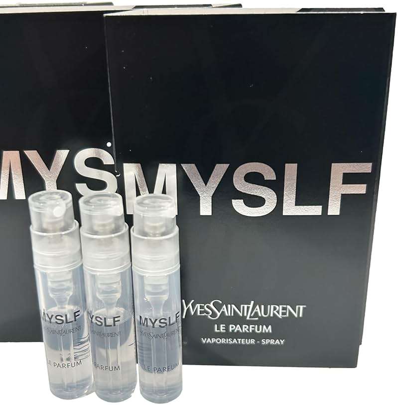 Yves Saint Laurent MYSLF LE PARFUM YSL Sample Spray Perfume Trial Size Partially Filled Vials 1.2 ml / 0.04 fl oz (set of 3) - Image 2