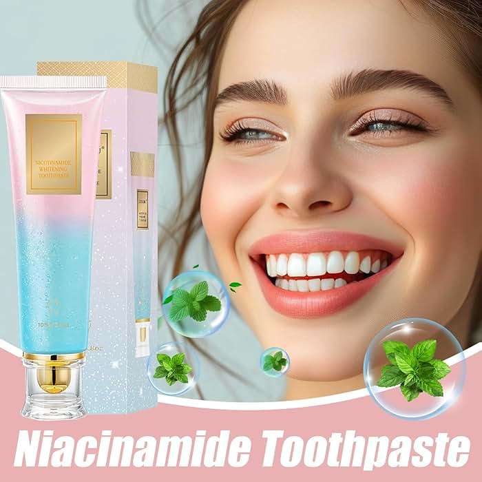 Niacinamide Toothpaste,Niacinamide Intensive Toothpaste,Fresh Breath Toothpastes, Remove Tooth Stains (3.8oz) - Image 2
