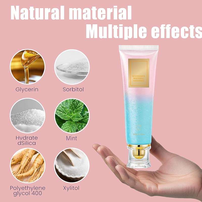 Niacinamide Toothpaste,Niacinamide Intensive Toothpaste,Fresh Breath Toothpastes, Remove Tooth Stains (3.8oz) - Image 4