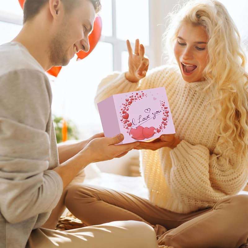 Valentines Gifts for Him Her, Romantic Novelty Gifts Toilet Paper, Funny Gag Gifts for Adults Men Women Boyfriend Girlfriend, Valentines Decor/Decorations for Party Supplies Valentine's Christmas - Image 7