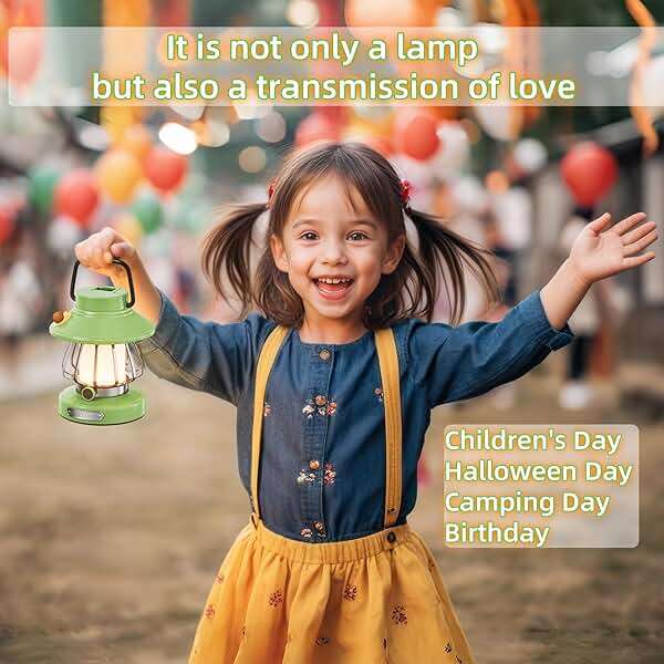 HOMY New Gear lamp for Kids Set Toddler Flashlight Convenient LED Light Rechargeable Battery Operated Outdoor Indoor Essentials Table Portable Night Light Green Gift Electric Camping Lanterns Snail - Image 4