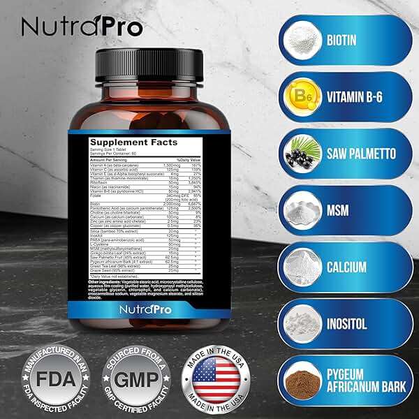 Mens Hair Growth-Hair Vitamins For Men. Anti Hair Loss Supplement, Regrow Hair & Beard Growth Pills With DHT Blocker For Thinning Hair & Hair Thickening With Biotin & Saw Palmetto.Thicker Fuller Hair - Image 7