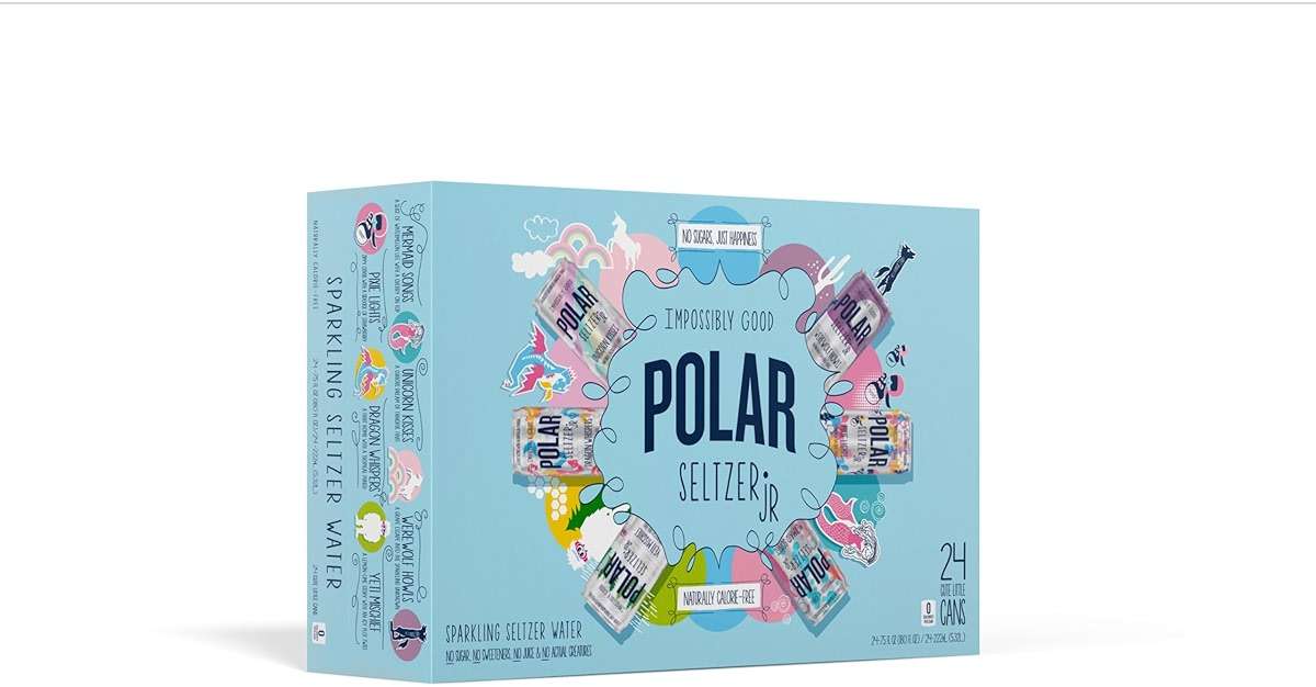 Polar Seltzer Jr Variety Pack, 7.5 fl oz Cans, Pack of 24 Six Flavors, Mini Cans, No Sugar, No Sweeteners - Image 4