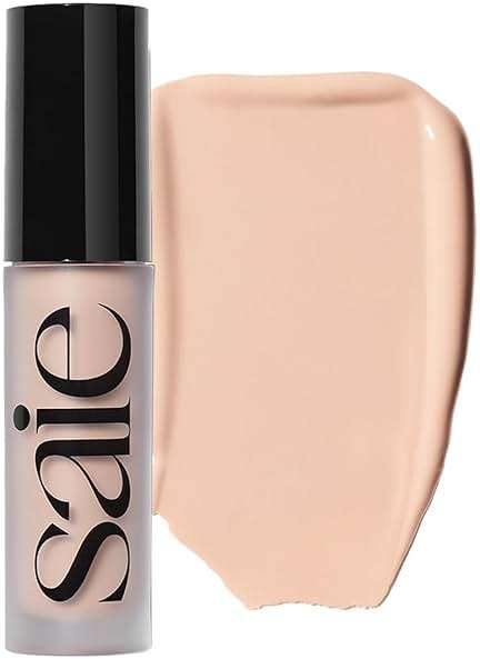 Saie Slip Tint Radiant Cream Concealer & All-Over Face Makeup - Concealer for Dark Circles, Redness & Blemishes - Lightweight Makeup Made with Hydrating Hyaluronic Acid - Shade 3 (0.17 oz) - Image 1