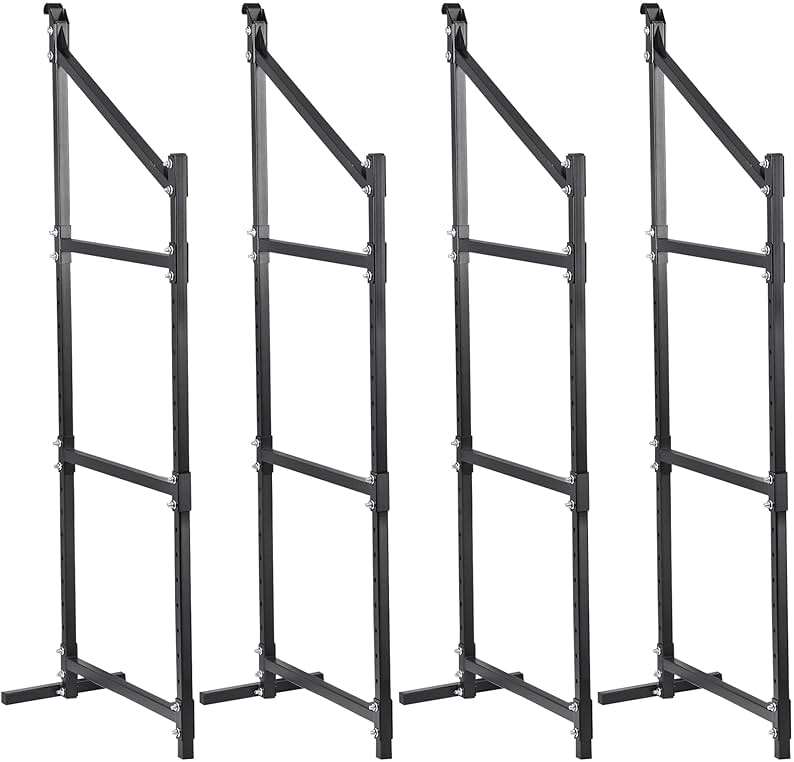 Talustool Shipping Container Shelving Storage Bracket 4Pcs Heavy Duty Cargo Shipping Container Shelf Shelving Brackets Universal - Image 1