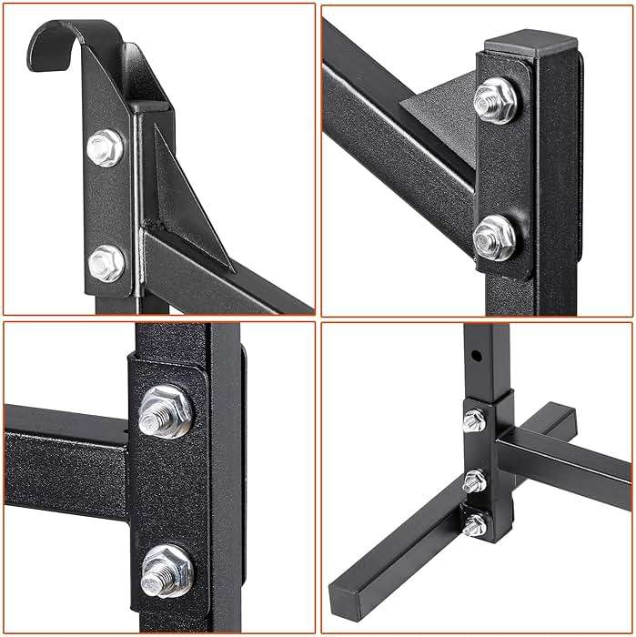 Talustool Shipping Container Shelving Storage Bracket 4Pcs Heavy Duty Cargo Shipping Container Shelf Shelving Brackets Universal - Image 9