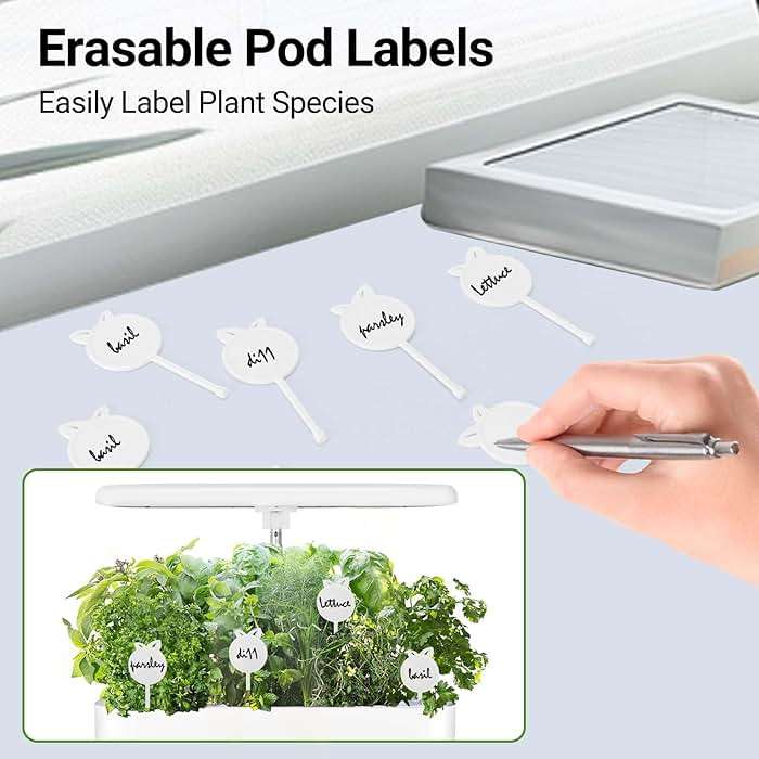 Large Hydroponics Growing System 14 Pods, Indoor Herb Garden with LED Grow Light, 5L Water Tank, Hydroponic Grow Kit with Auto-Timer, STEM Growing kit - Image 8