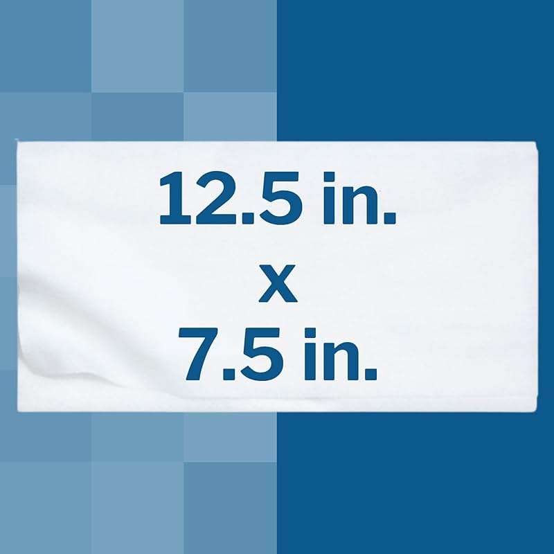 McKesson Washcloth Wipes for Adults, Scented (6 Pack, 576 Washcloths) Disposable Wash Cloths for Body - No-Rinse Formula with Snap Lid - Good for Incontinence and Elderly - 96 Wipes Per Pack - Image 6