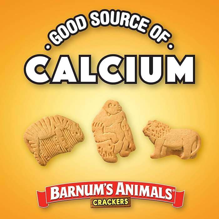 BARNUM'S Original Animal Crackers, Kids Snacks, 10 Snack Packs - Image 6