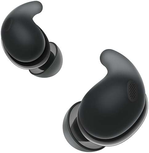 Sony LinkBuds Fit Truly Wireless Noise Canceling Earbud Headphones, Small & Light with Newly Developed Air Fitting Supporters, Black - Image 1