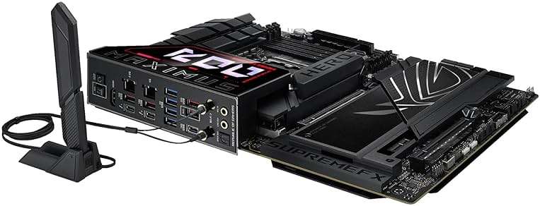 ASUS ROG Maximus Z890 Hero Intel® Z890 LGA 1851 ATX Motherboard, Advanced AI PC-Ready, 22+2+1+2 Stages, DDR5, WiFi 7, 3X PCIe® 5.0 M.2, Thunderbolt™ 4, USB Type-C®, AI Overclocking/Cooling/Networking - Image 16