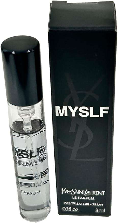 Yves Saint Laurent YSL MYSLF LE PARFUM Men SAMPLE SPRAY Perfume MINI SMALL TRAVEL SIZE 3 ml / 0.1 Fl oz - Image 2