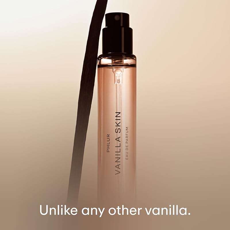 PHLUR Vanilla Skin Perfume for Women & Men, 9.5 mL – Warm Vanilla Eau de Parfum with Pink Pepper, Pink Apple, Cashmere Wood & Sandalwood Fragrance - Image 2