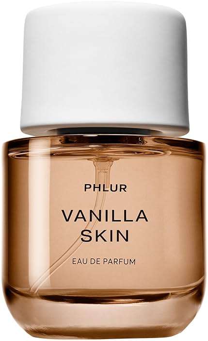 PHLUR Vanilla Skin Perfume for Women & Men, 50 mL – Warm Vanilla Eau de Parfum with Pink Pepper, Pink Apple, Cashmere Wood & Sandalwood Fragrance - Image 1