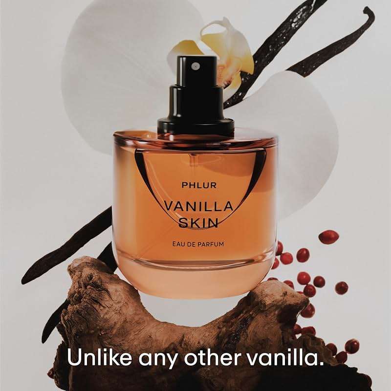 PHLUR Vanilla Skin Perfume for Women & Men, 50 mL – Warm Vanilla Eau de Parfum with Pink Pepper, Pink Apple, Cashmere Wood & Sandalwood Fragrance - Image 2