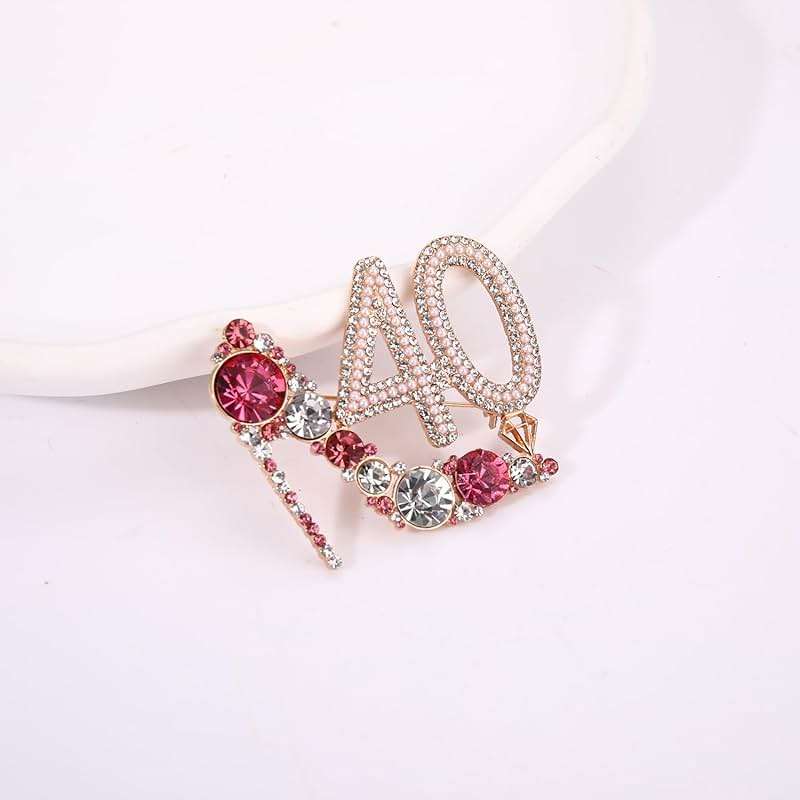 Birthday Brooch Pins Queen Crown Brooch for Women Bling Luxury Rhinestone Brooches Crystal Lapel Pin Large Safety Pin Birthday Party Fashion Lapel Pin Accessories - Image 7