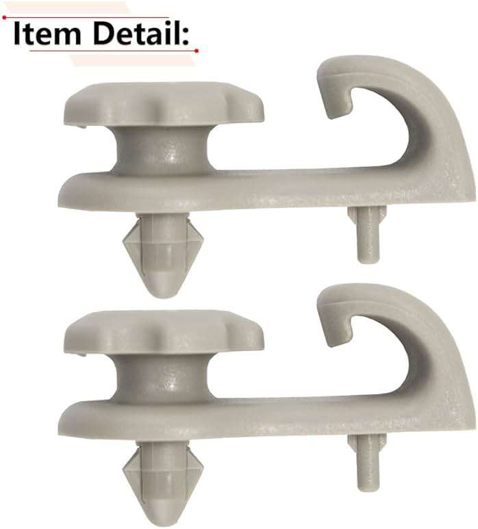 RLB-HILON 2PCS Trunk Luggage Compartment Hook Compatible with Toyota Model, for Sienna 2011-2015, for Camry 2009-2022, for Avalon 2009-2022, for Venza 2009-2015, Beige Color - Image 5
