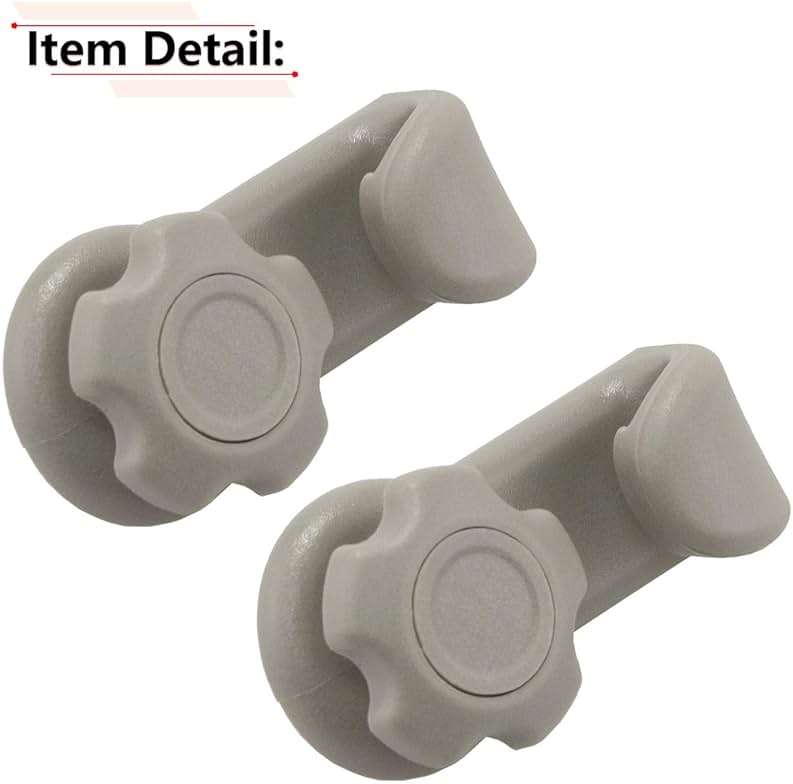 RLB-HILON 2PCS Trunk Luggage Compartment Hook Compatible with Toyota Model, for Sienna 2011-2015, for Camry 2009-2022, for Avalon 2009-2022, for Venza 2009-2015, Beige Color - Image 6