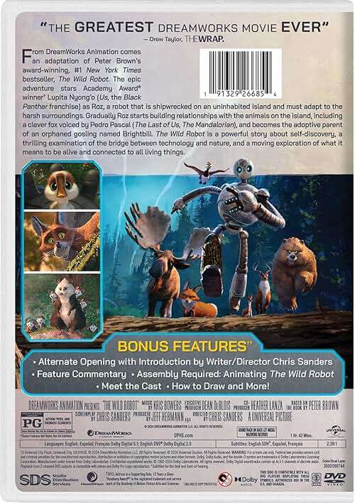 The Wild Robot - Collector's Edition [DVD] - Image 4