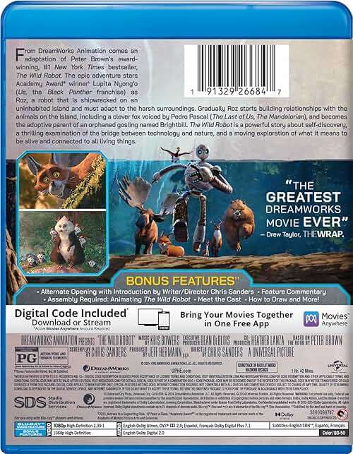 The Wild Robot - Collector's Edition Blu-ray + Digital - Image 4