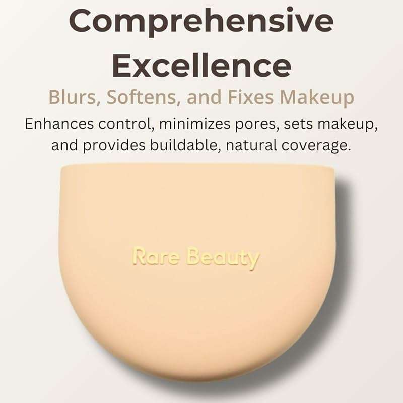 Rare Beauty True to Myself Tinted Pressed Talc-Free Finishing Powder - Light Beige - Light Medium with Neutral Peach Undertone - Image 2