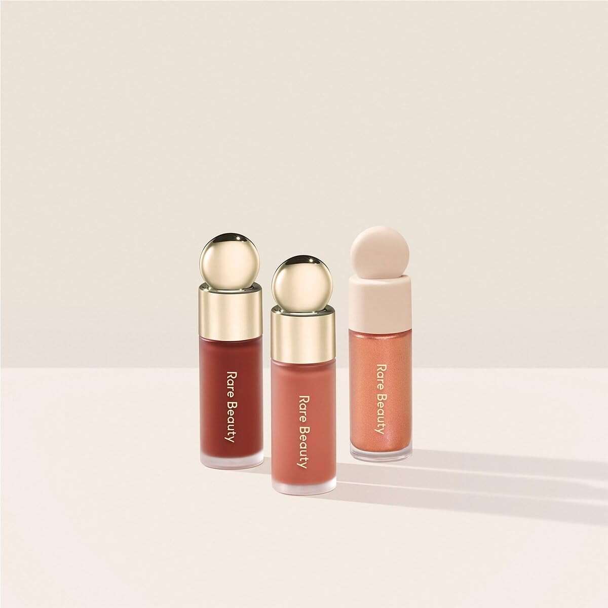 Rare Beauty Limited Edition Mini Blush & Luminize Trio - Beloved - Virtue - Enliven - New In Box - Image 7