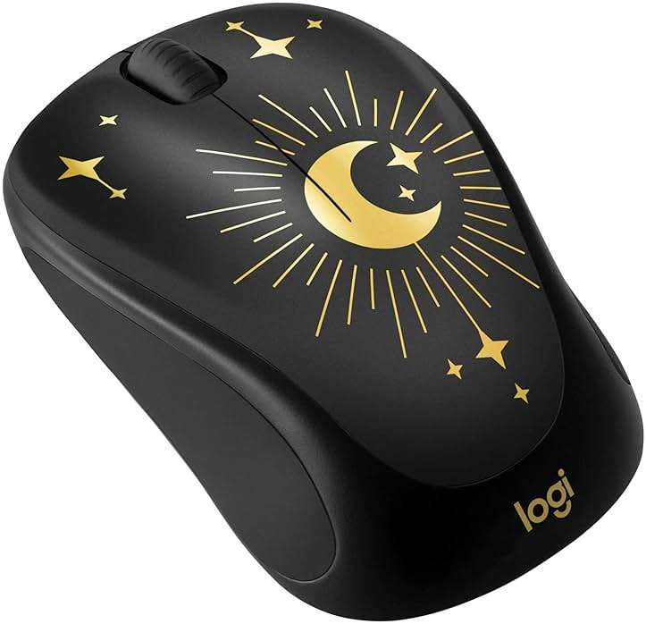 Logitech Mouse - Optical - Wireless - Radio Frequency - 2.40 GHz - Magic Night - Tilt Wheel - Image 1