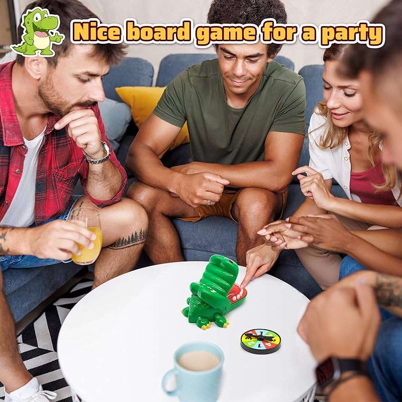 Upgraded Crocodile Teeth Dentist Game For Kids, Alligator Push Teeth Down, Funny Board Game - Image 2