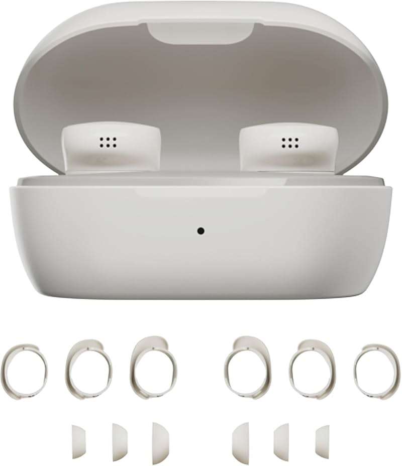 Bose QuietComfort Wireless Noise Cancelling Earbuds, Lifestyle Bluetooth Earbuds with Active Noise Cancellation, Up to 8.5 Hours of Battery Life with Green Extreme Portable Charger (White Smoke) - Image 4
